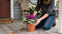 This Colorful Fall Porch Plant Looks Beautiful Long After Your Mums Have Faded – And It's Frost Hardy, Too