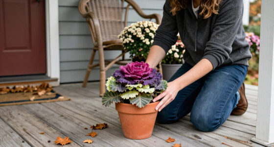 This Colorful Fall Porch Plant Looks Beautiful Long After Your Mums Have Faded – And It's Frost Hardy, Too